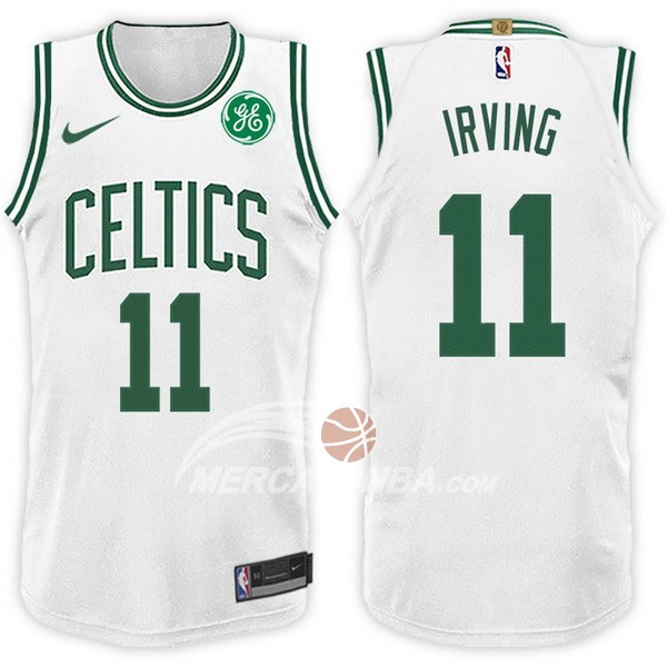 Nike Maglia NBA Irving Boston Celtics 2017-18 Blanco